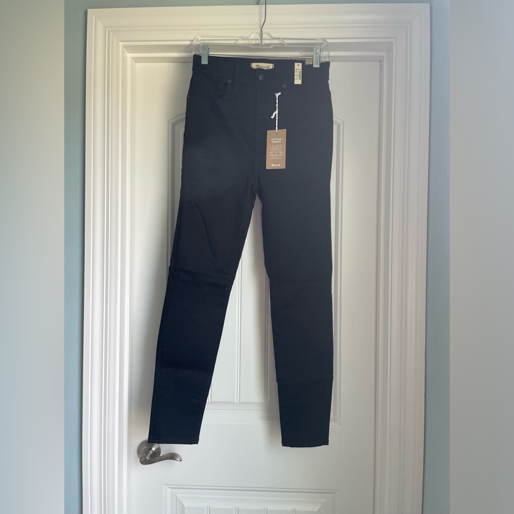 NWT Madewell Curvy High-Rise Skinny Jeans in Carbondale Wash - 28 - Picture 5 of 7